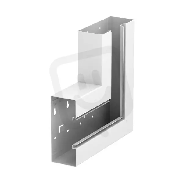Víkendová Akce OBO GS-SFS70170RW Plochý roh, pro kanál Rapid 80, 70x170mm, čistě bílá Ocel