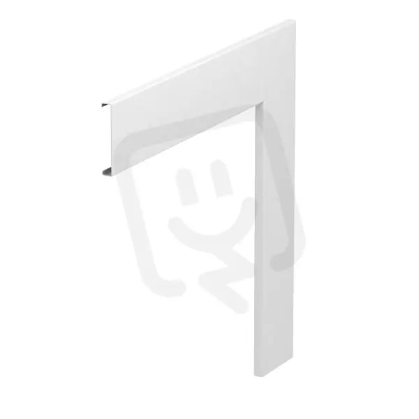 Vrácení Zdarma OBO GS-OTFRW Kryt plochého rohu pro kanál Rapid 80 300x80mm čistě bílá Ocel St