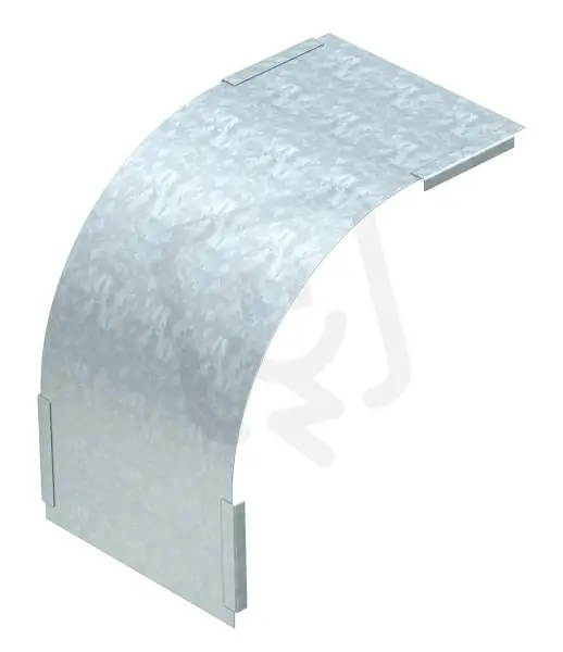 Top Prodej OBO DBV 35 100 F FS Víko svislého oblouku 90° klesající B100mm Ocel