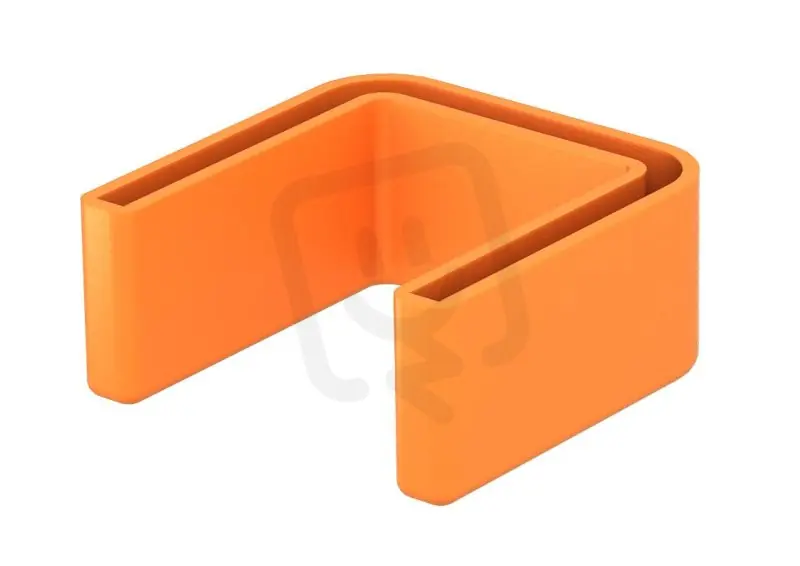 Vrácení Zdarma OBO US 5 KS OR Ochranný kryt, pro konce profilů US 5, oranžová Polyetylén, PE