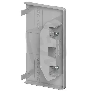 OBO GK-E70130GR Koncový díl pro kanál Rapid 80 70x130mm kamenná šeď Vysoce Kvalitní