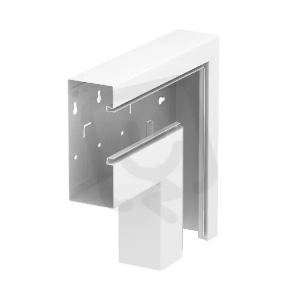 Přímo Od Výrobce OBO GS-AFF70170RW Plochý roh, pro kanál Rapid 80, 70x170mm, čistě bílá Ocel