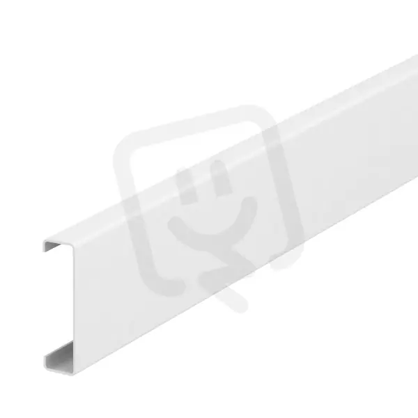 OBO GS-OT50RW Víko, pro kanál Rapid 80, 45x12x2000mm, čistě bílá Ocel Cenový Hit