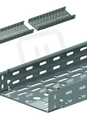 Žlab perforovaný Klik s integrovanou spojkou 500*60*1mm, 3m, Sendzimir Horká Nabídka
