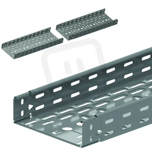 Žlab perforovaný Klik s integrovanou spojkou 500*60*1mm, 3m, Sendzimir Horká Nabídka