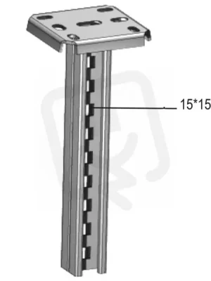 Jen Po Omezenou Doba Nosný stropní profil dvojitý, 500 mm, GZ HL SYSTEM HL HSLDCL 500