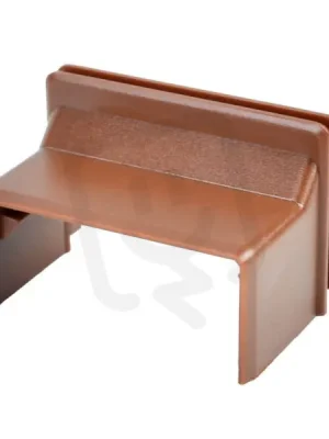 Levný Kryt průchodkový 8639, LK 80x28..,imitace dřeva - dub tmavý KOPOS 8639_I2