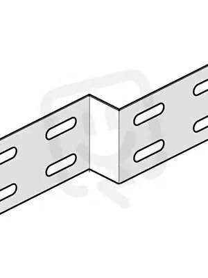 Redukce kabelového žlabu, výška 60mm, Sendzimir HL SYSTEM HL VS60.100 Zlevněný
