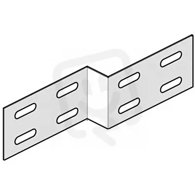 Redukce kabelového žlabu, výška 60mm, Sendzimir HL SYSTEM HL VS60.100 Zlevněný