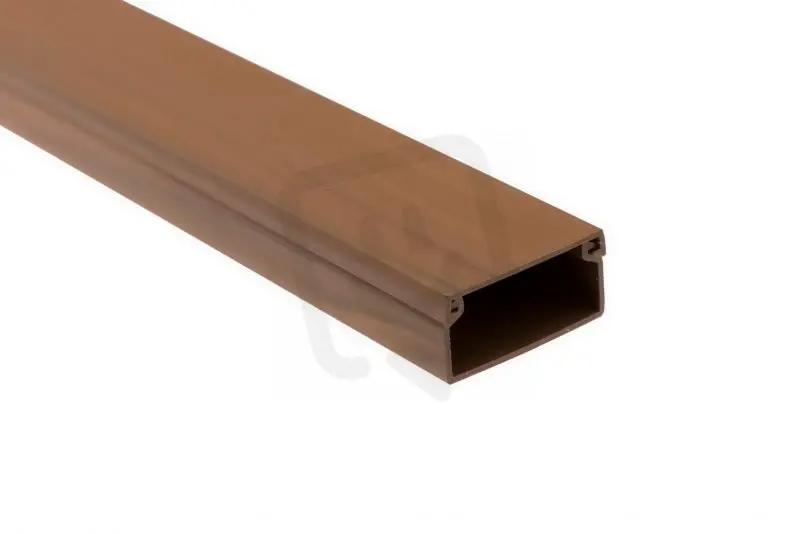Lišta 30x15mm, imitace dřeva, tmavá, fólie MALPRO D1041-8835K Nízká Cena