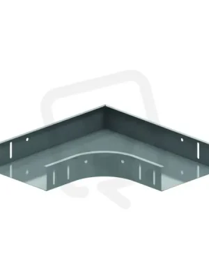 Horizontální ohyb 90° pro žlab HL KBSI60mm, šířka 150mm, Sendzimir HL B90.60.150 Víkendová Akce