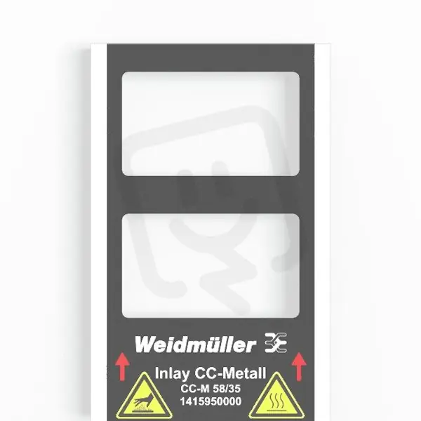 Sleva Vkládací štítky INLAY CC-M 58/35 WEIDMÜLLER 1415950000