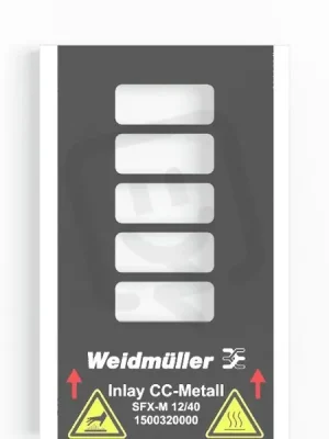 Vkládací štítky INLAY SFX-M 12/40 WEIDMÜLLER 1500320000 Sezónní Sleva