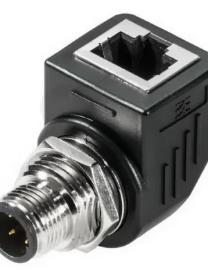 RJ45 zástrčka adaptéru IE-AD-M12DRJ45-MF-90 WEIDMÜLLER 1514940000 Kup Teď