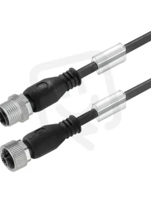 Originální Měděný datový kabel FBC PA M12 M-FM 3.0M WEIDMÜLLER 1785100300