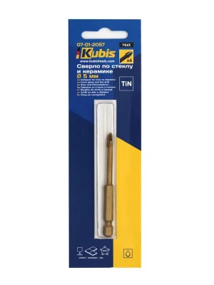Akce Vrták na sklo a keramiku 4-břitý 5*70 mm, TiN, YG6X 07-01-2057