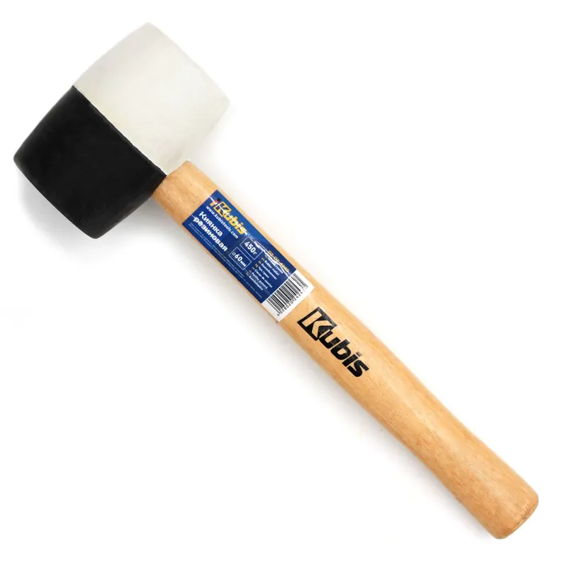 Kup Teď Gumová palička 450 g, 60 mm, černá/bílá 02-02-4245