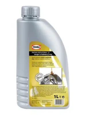 PROMA INDUSTRIAL 22 – Strojní a ložiskový olej 1l Nízká Cena