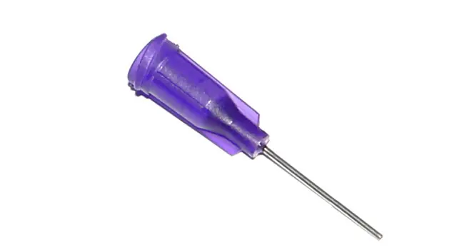 Kup Teď Lepené dávkovací jehly s nerezovou kanylou 25,4mm purpurová 21G 1ks