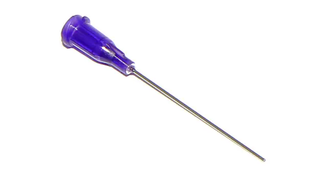 Lepené dávkovací jehly s nerezovou kanylou 38,1mm purpurová 21G 1ks Kup Teď