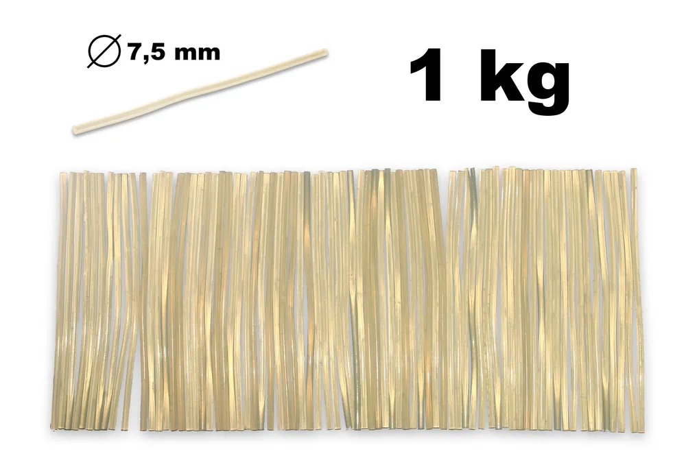 Zlevněný Lepící tyčky čiré do tavné pistole průměr 7,5mm 1kg