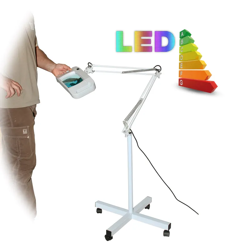 LED lampa se zvětšovacím sklem T86-F zvětšení 8 dioptrií Expresní Doručení