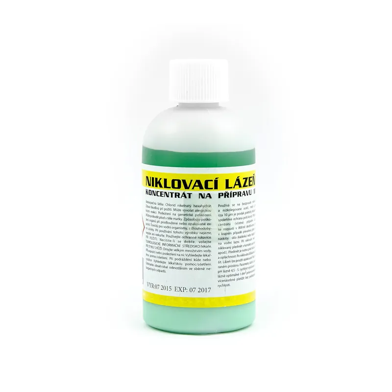 Niklovací lázeň Ni-1 200ml k ochraně proti korozi Nová Kolekce