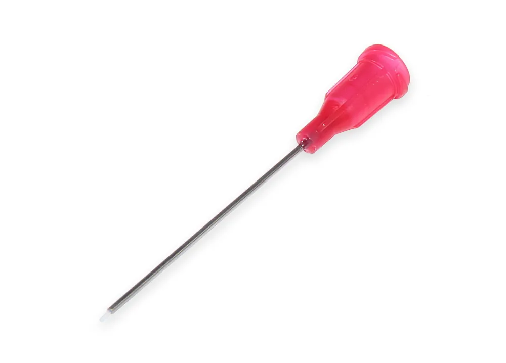 Hit Sezóny Nerezové dávkovací jehly s vloženou teflonovou trubičkou 38,1mm 27G 1ks