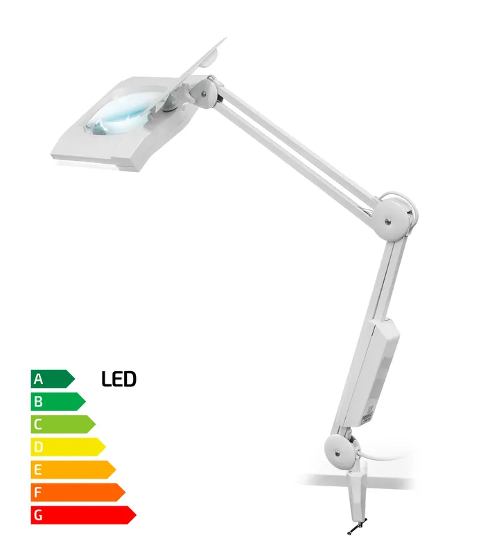 Rychlé Dodání Stolní lupa s LED osvětlením typ Giga zvětšení 8D