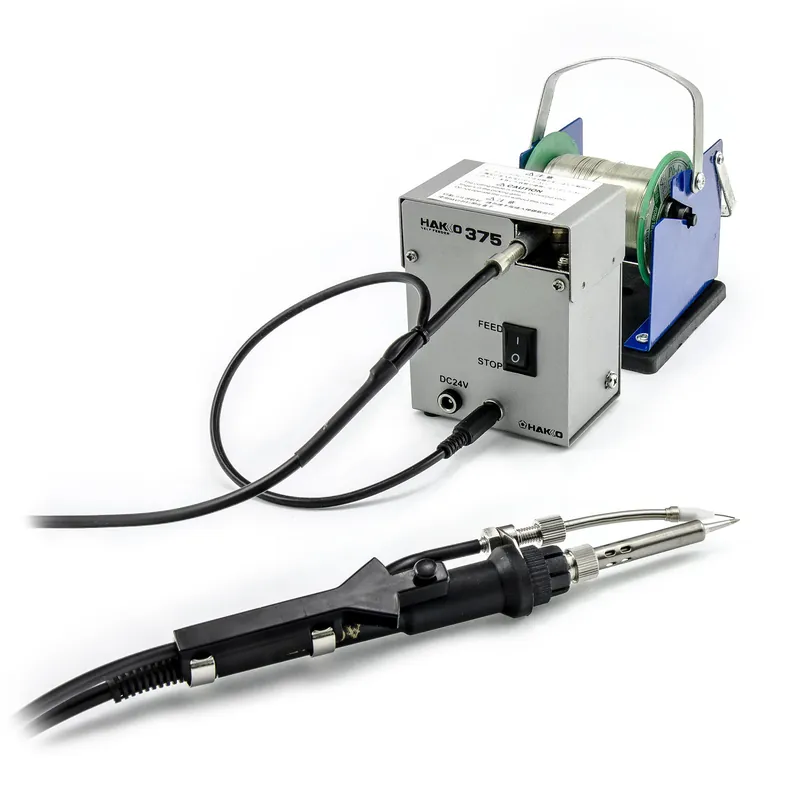 Systém nařezávání a podávání cínu 1mm k hrotu mikropájky Hakko 375-04+ Must-Have
