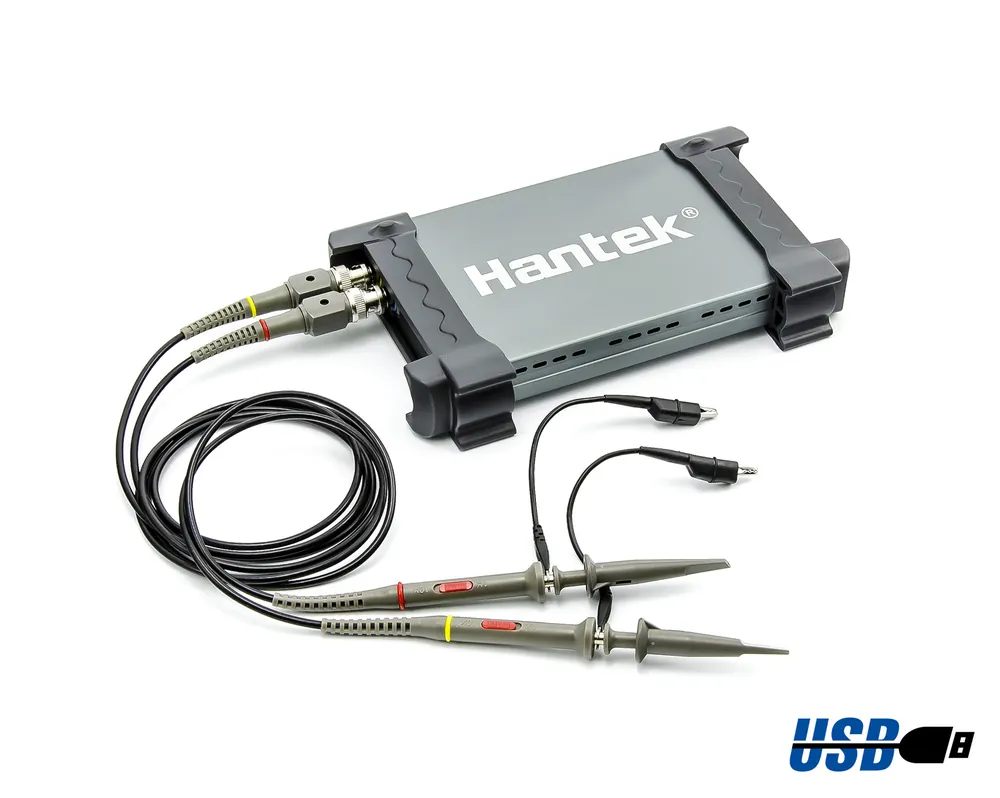 USB Osciloskop Hantek 6022BE 20MHz 48MS/s 2CH Must-Have