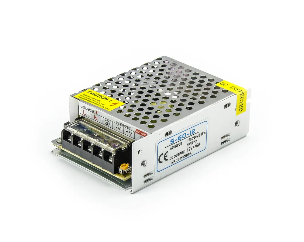 Must-Have Spínaný zdroj S-60-12 12V 5A 60W