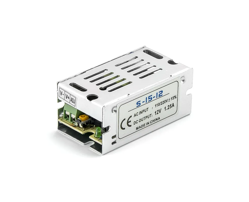Značkový Modulový zdroj S-15-12 12V 1.25A 15W
