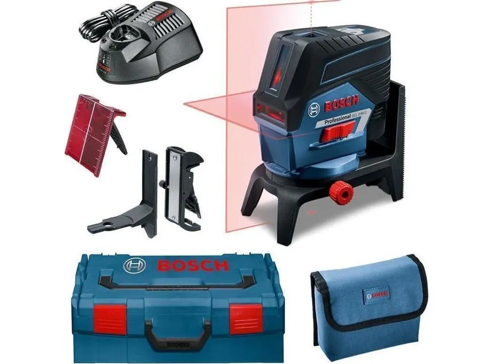 Bosch GCL 2-50 C + RM2 + BM3 + L-Boxx Kombinovaný laser s bluetooth - 0601066G03 Nakupujte Hned