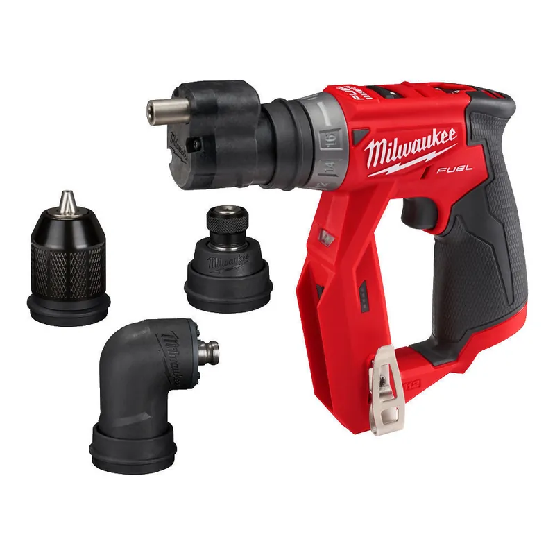 Víkendová Akce MILWAUKEE M12 FDDXKIT-0 Aku vrtačka-šroubovák s vyměnitelnými nástavci 12V (bez aku) - 4933471332