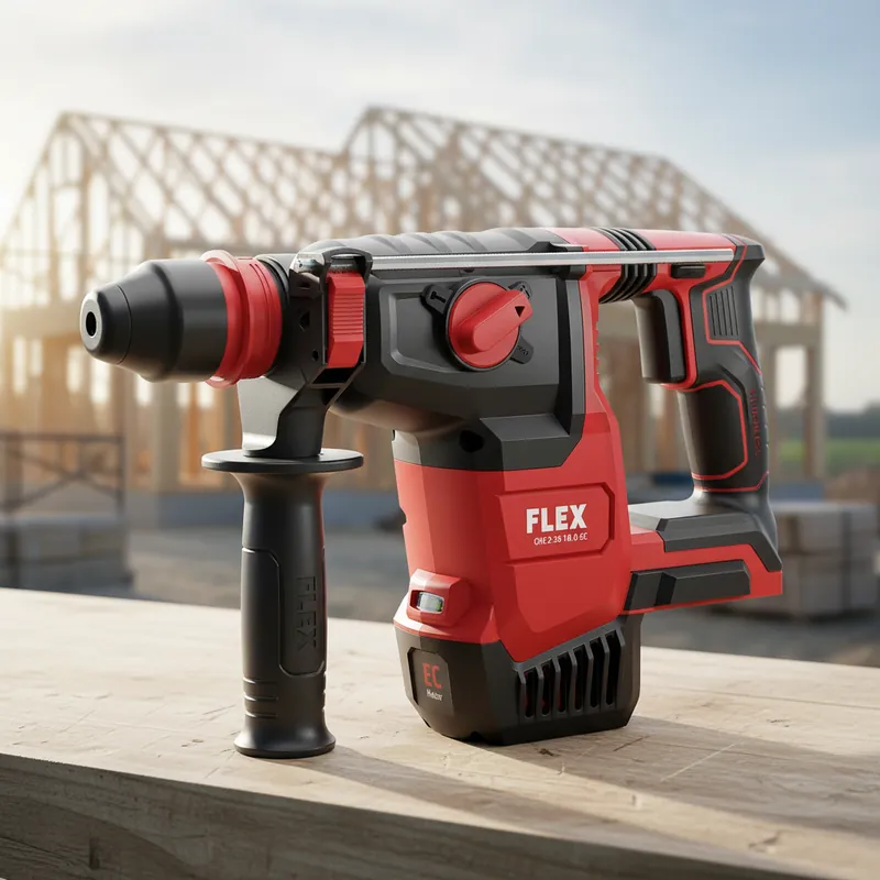 Přímo Od Výrobce FLEX CHE 2-26 Aku vrtací a sekací kladivo SDS-Plus 18V (bez aku) - 491314