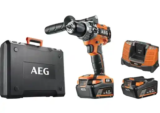 AEG BSB 18 C2 BL-402C Aku příklepová vrtačka 18V, 2x 4,0Ah Aktuální