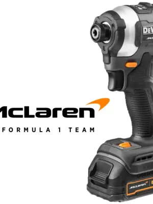 DEWALT DCF85ME2GT Aku rázový utahovák 18 V; 2x 1,7Ah; 206Nm; 1/4" HEX (McLaren) Oblíbený