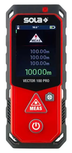Nová Kolekce SOLA Vector 100 PRO laserový dálkoměr 100m