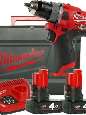 MILWAUKEE M12 FPD2-402X FUEL Aku kompaktní příklepová vrtačka 12V / 4,0Ah - 4933479869 Pouze Dnes