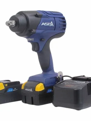 ASTA A-BA1250 Aku rázový utahovák 1/2", extra výkonný 1250 Nm, 18V, 2x5.0Ah Li-Ion Značkový
