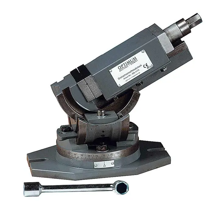 Originální Optimum MV3-125 trojosý otočný svěrák
