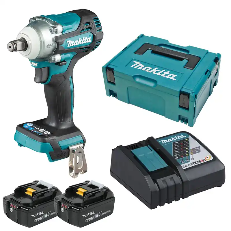 MAKITA DTW300RTJ Aku rázový utahovák 18V / 2x 5,0Ah Zlevněný