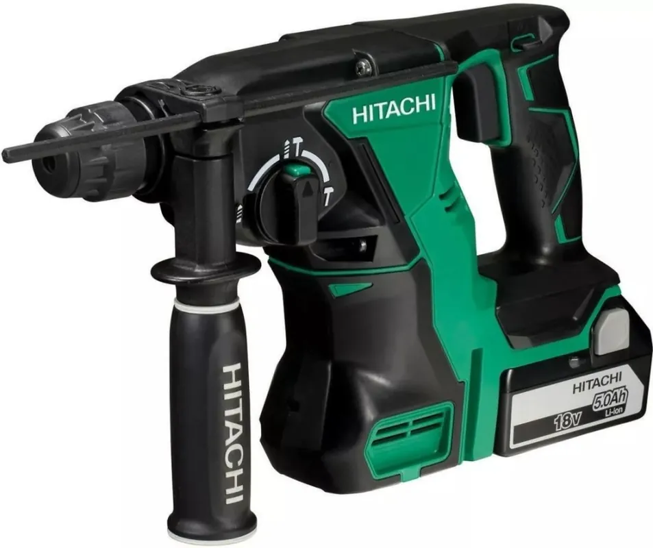 Cenově Výhodný HIKOKI DH18DBL WPZ Aku kombinované kladivo 18V, SDS-plus, 2x 5,0Ah