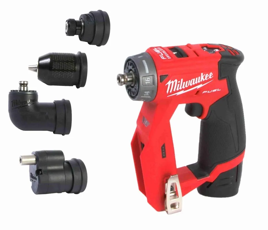 Milwaukee M12 FDDXKIT-202X FUEL Aku kompaktní šroubovák 12V / 2x2,0Ah Cenová Bomba