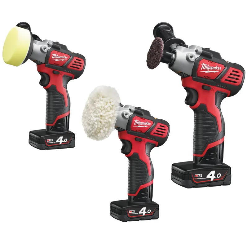 Milwaukee M12 BPS-421X Aku leštička - bruska 12V / 4,0Ah - 4933447799 Vrácení Zdarma