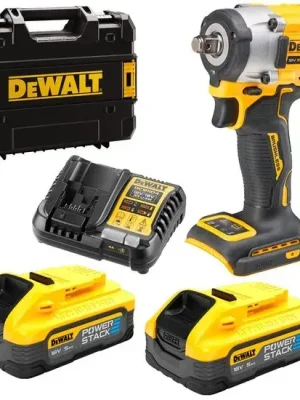 Hit Sezóny DEWALT DCF921H2T Aku rázový utahovák 1/2" 18V; 2x 5,0Ah; 406Nm