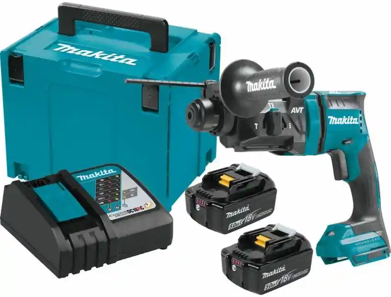 MAKITA DHR182RTJ Aku vrtací kladivo SDS-Plus 18V / 5,0Ah Cenová Bomba