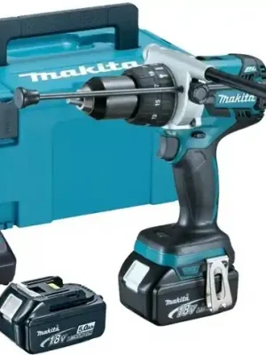 MAKITA DHP481RTJ Aku bezkartáčová příklepová vrtačka 18V / 5,0Ah Finální Výprodej