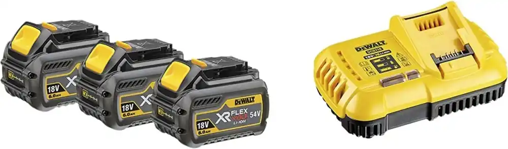 Oblíbený DEWALT DCB118T3 Set 3x akumulátor DCB546 FLEXVOLT 18/54 V - 6,0 Ah + nabíječka